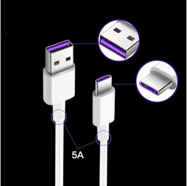 Alt view image 4 of 5 - 3.3ft 5A Fast Charge USB C Cable Fast Charge and Sync - USB Type C Cable 3.3ft for Samsung Galaxy S10/S9/S8te 9, LG V20/G6/G5, Sony,Huawei and More