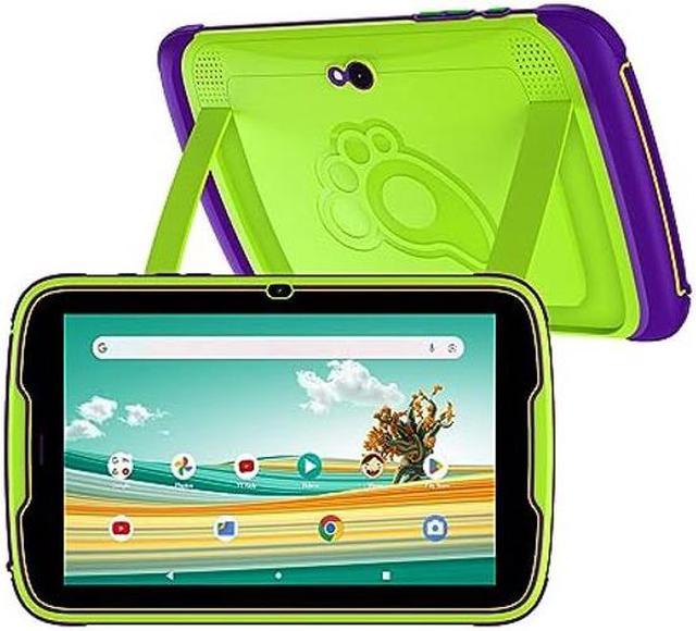 PRITOM 8 inch Kids Tablet, Android 13, 4GB RAM, 64GB ROM,Parental Control,  Kids app, Quad Core Processor, 1280 * 800HD IPS Screen, Dual Camera,  2.4G&5G Wifi6, with Durable Stand 