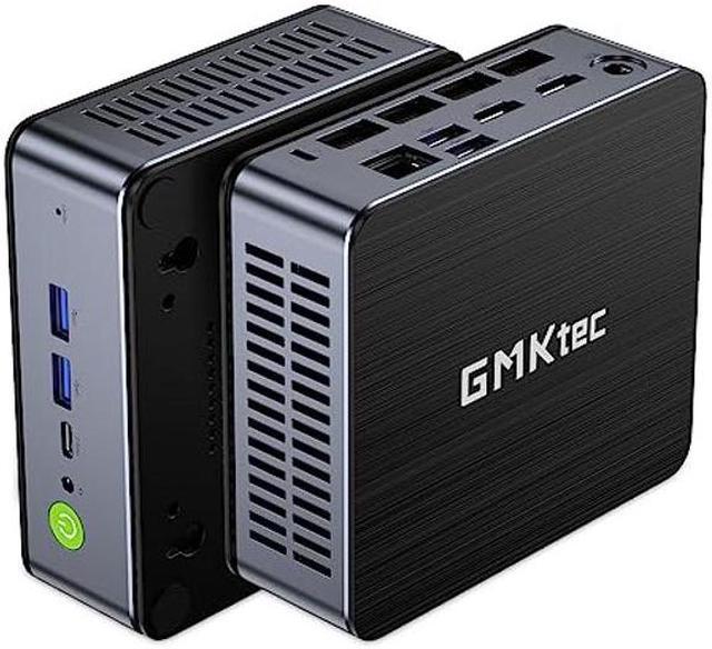 GMKtec Gaming Mini PC Windows 11 Pro AMD Ryzen 7 7735HS Mini Computer up to  4.75GHz 32GB DDR5 RAM 1TB Hard Drive PCIe SSD AMD Radeon 680M, 2 x HDMI