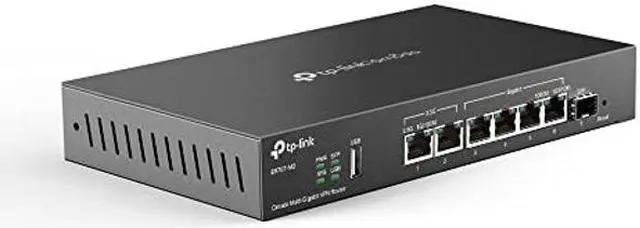 Alt view image 2 of 3 - TP-Link ER707-M2 | Omada Multi-Gigabit VPN Router | Dual 2.5Gig WAN Ports | High Network Capacity | SPI Firewall | Omada SDN Integrated | Load Balance | Lighting Protection