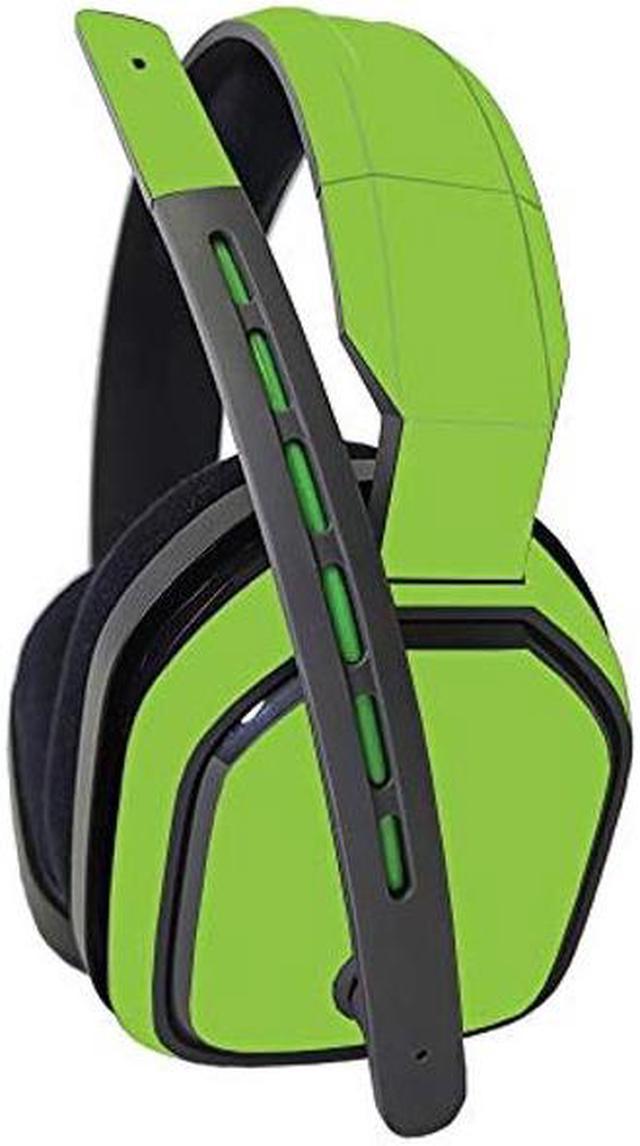 MightySkins Skin Compatible with Astro A10 Headset Solid Lime