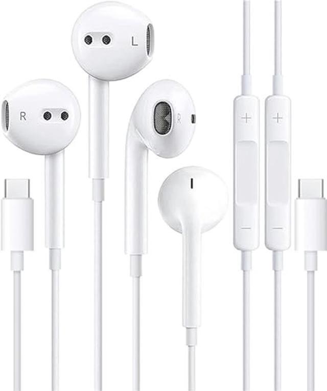  USB C Headphones for iPhone 15 Pro Max 15 Plus iPad