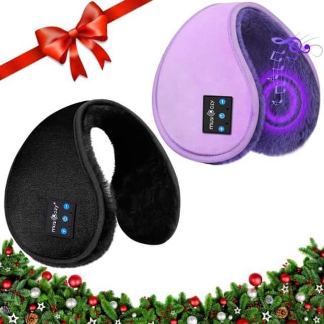 Bluetooth earmuffs with online microphone