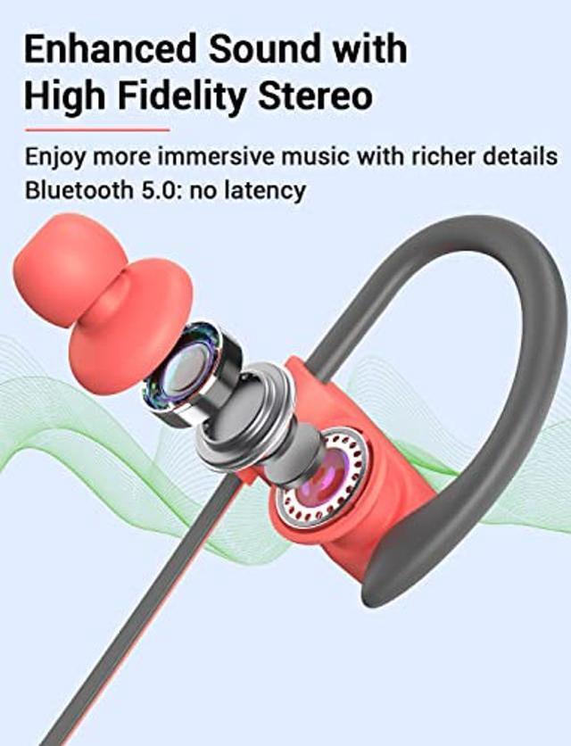 Stiive Bluetooth Headphones, Wireless Sports Earbuds IPX7