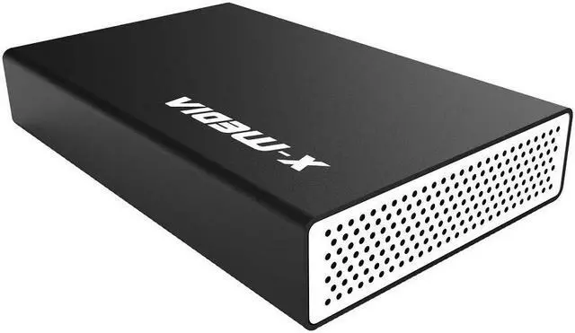 Alt view image 2 of 5 - X-MEDIA XM-EN3451 3.5-Inch USB 2.0 IDE SATA Aluminum Hard Disk Drive HDD External Enclosure Case, Support 3.5-Inch IDE, 3.5-Inch SATA/SSD Hard Disk Drive