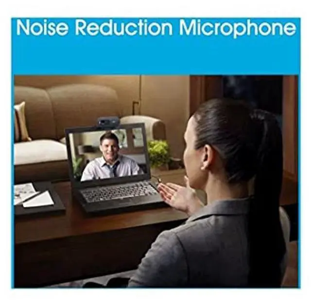 Alt view image 3 of 5 - Logitech C270i PTV 960-001084 Desktop or Laptop Webcam, HD 720p Widescreen for Video Calling and Recording - Worldwide Version Chinese Spec