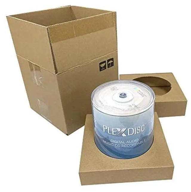 Alt view image 3 of 5 - 100 PK PlexDisc 52x 700 MB Digital Audio Music CD-R Disc for Reliable Audio Recording and Playback