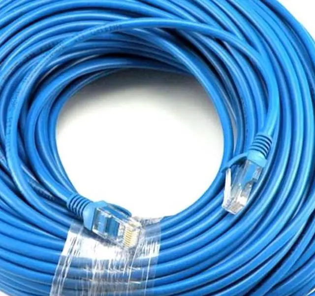 Alt view image 5 of 5 - UbiGear 200ft Blue RJ45 CAT6 Ethernet LAN Network Internet Computer Solid Wire 23 AWG UTP Cable