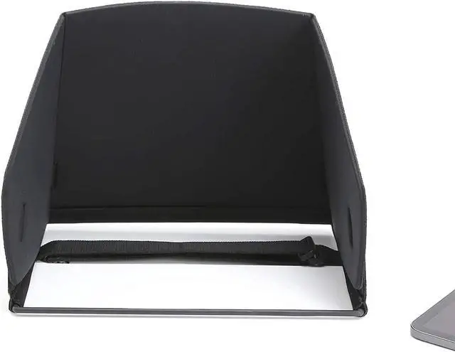 Alt view image 5 of 5 - Surf To Summit Collapsible Molded iPad Sun Shade and Privacy Hood Compatible with iPad 10.2 Inch Sun Shade and Privacy Hood Case Travel Cover Protector Monitor Hood Made in USA, SSPRO11, Black