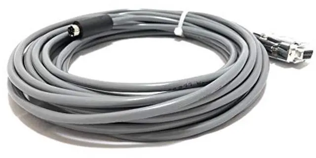 Main image of 25' EVI Control Cable VISCA RS232 Cable for Sony EVI/BRC/SRG Series Cameras (8 Pin Mini Din to 9 Pin D-Sub Serial Computer Connector) - Made in The USA