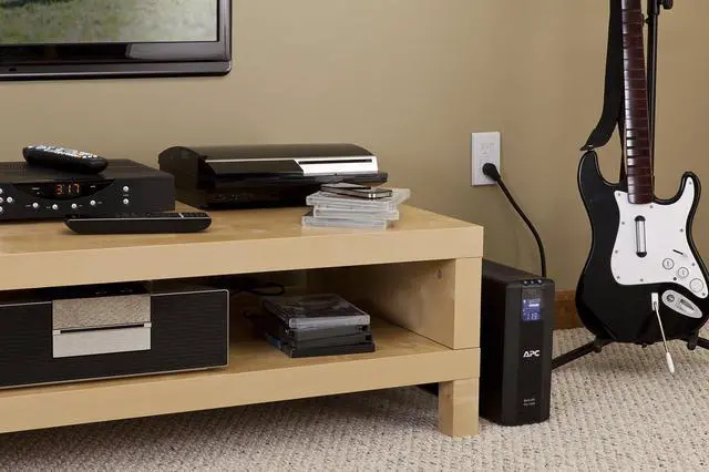 Alt view image 2 of 2 - APC Back-UPS Pro 1000VA UPS Battery Backup & Surge Protector (BR1000G)