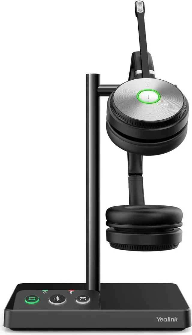 Alt view image 2 of 5 - Yealink WH62 Dual UC DECT Headset