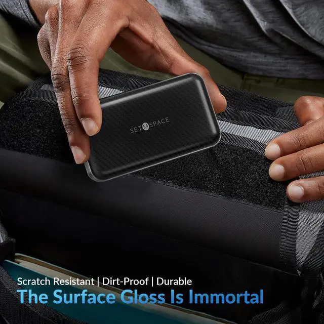 Alt view image 4 of 5 - SETMSPACE External Hard Drive, External SSD 2TB, Portable Hard Drive 40Gbps | 3126MB/s, USB C Hard Drive for Storage and Backup, High-End Solid State External Hard Drive for Mac, Xbox [LP40-2T]