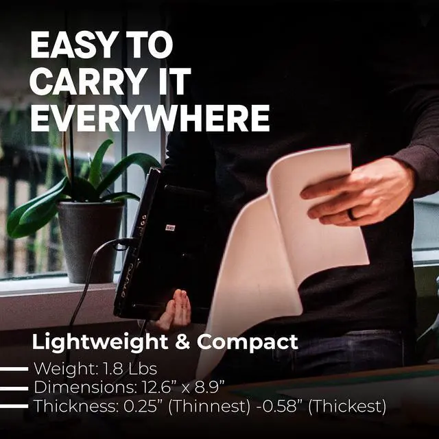 Alt view image 4 of 5 - Mobile Pixels Duex Max Portable Monitor, The On-The-Go Dual-Screen Laptop Monitor, 14.1" Full HD IPS Display, USB A/Type-C, Plug and Play, Sleek Design