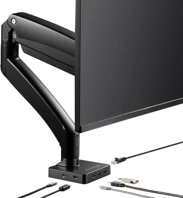 Main image of AVLT Single Monitor Arm and AceProAV Mount Dock