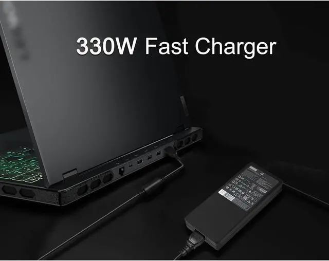 Alt view image 4 of 5 - OEM Legion 330w Charger for Lenovo Legion 9 7 pro Y900 Y700 laptop power adapter GX21M50608 ADL330SDC3A