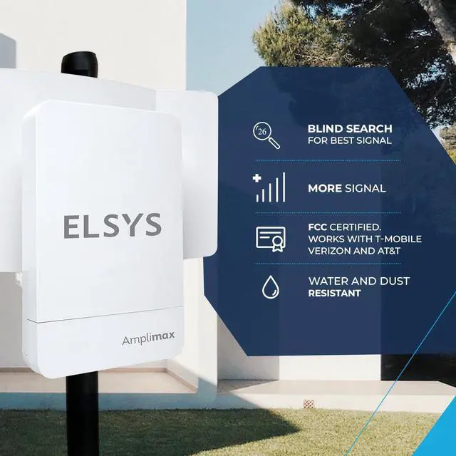 Alt view image 5 of 5 - ELSYS AMPLIMAX 4G Outdoor LTE Modem with SIM Card Slot and Built in High-Gain Antenna (2 in 1) -FCC Certified, Qualified AT&T, T-Mobile & Verizon Primary Internet or failover [USA only ]