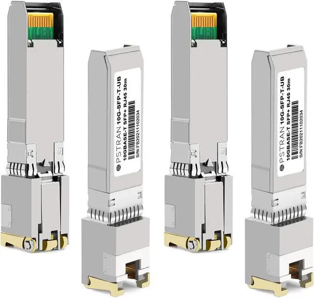 Main image of OPSTRAN 10GBASE-T SFP+ RJ45 Copper Transceiver Module Compatible with Ubiquiti Unifi Ufiber UF-RJ45-10G 10G SFP+ 30m Cat6a/7 4 Pack