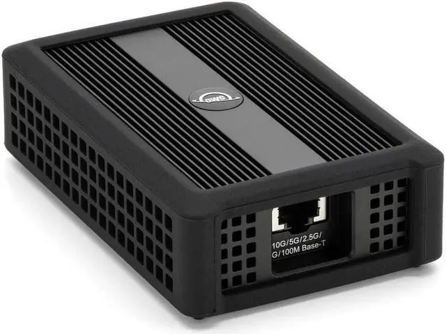 Main image of OWC Thunderbolt 3 10G Ethernet Adapter, for High-Speed Network Connections, RJ45 port supports 10Gb/s, 5Gb/s, 2.5Gb/s, 1Gb/s and 100Mb/s Base-T, Compatible with Thunderbolt 3 or Thunderbolt 4 ports