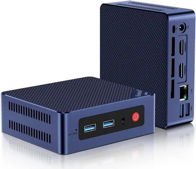 Main image of Beelink Mini S12 Pro Mini PC, 12th Gen Intel-N100 (4C/4T, Up to 3.4GHz), 16GB RAM DDR4 500GB SSD, Mini Desktop Computer 4K@60Hz, Dual HDMI, WiFi6, BT5.2, USB3.2, LAN, Low Power