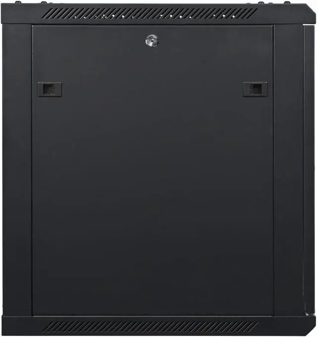 Alt view image 4 of 5 - AEONS 12U Professional Wall Mount IT Cabinet Enclosure 19-Inch Server Network Rack Black