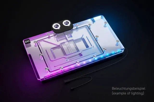Alt view image 2 of 5 - Alphacool Core Geforce RTX 4090 Master V.2 GPU Water Block with Backplate