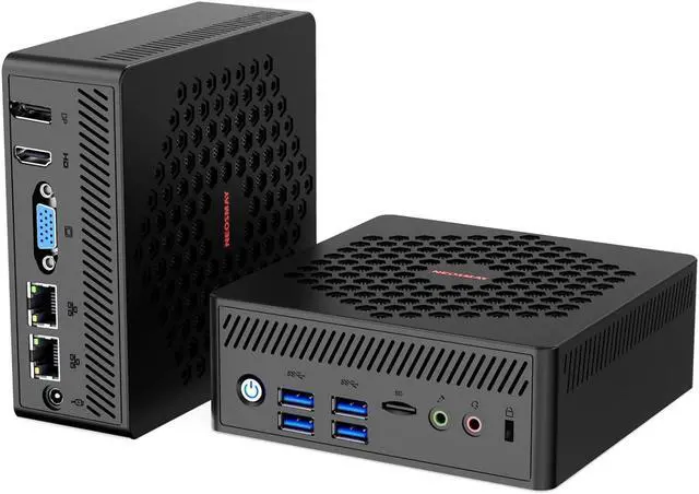 N100 Industrial Mini PC N100 - Windows 11 Pro, 8GB RAM, 128GB SSD