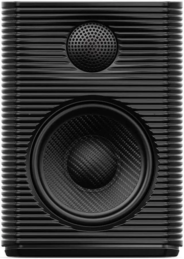 Alt view image 2 of 5 - FiiO SP3 Powered HiFi Active Desktop Speakers - 80W Stereo Computer Speakers and Home Music Sound System with AUX Audio/RCA, 2-Way (Black)
