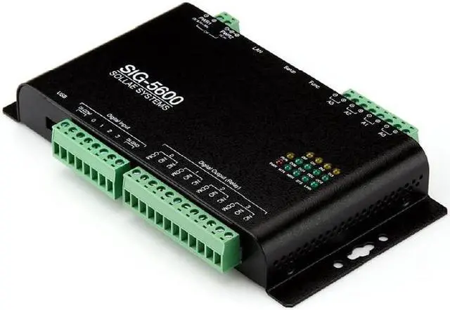 Main image of SOLLAE SYSTEMS Analog Digital Input Output IoT Gateway, Modbus TCP, SIG-5600