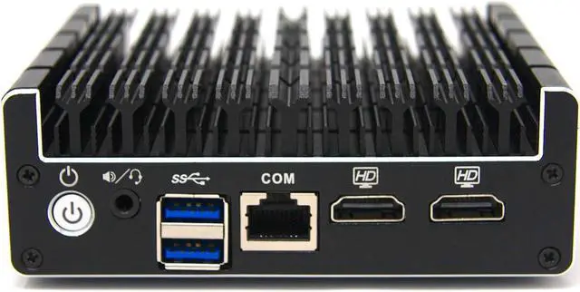 Alt view image 3 of 5 - Protectli Vault FW4B - 4 Port, Firewall Micro Appliance/Mini PC - Intel Quad Core, AES-NI, 4GB RAM, 32GB mSATA SSD