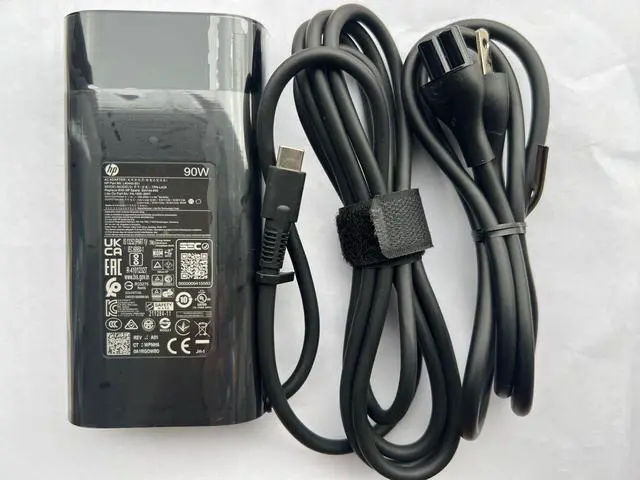 Main image of Original For HP 20V 4.5A 90W USB-C AC Adapter for P/N: TPN-LA26, L45440-001, 904144-850, PA-1900-38HT, HP Spectre X360 13 14 15 15-BL000 15T-BL000 15-bl1xx