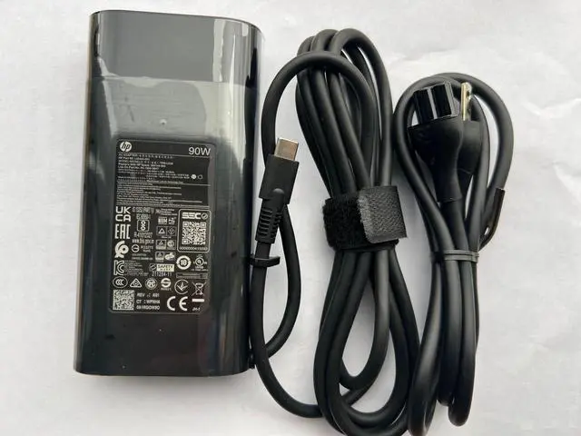 Alt view image 5 of 5 - Original For HP 20V 4.5A 90W USB-C AC Adapter for P/N: TPN-LA26, L45440-001, 904144-850, PA-1900-38HT, HP Spectre X360 13 14 15 15-BL000 15T-BL000 15-bl1xx