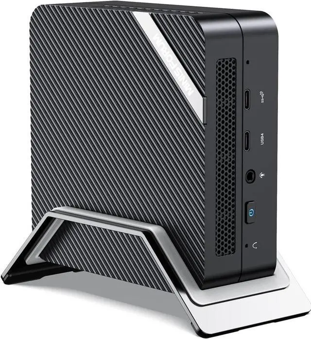 Main image of MINISFORUM UM773 Lite Mini PC AMD Ryzen 7 7735HS(8C/16T, up to 4.75GHz) Barebone Small PC Without RAM/SSD/OS, 2xHDMI(4K), 1xUSB4(8K) Output, Radeon 680M Graphics 2.5G LAN Small Desktop Computer