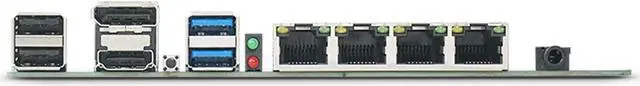 Alt view image 4 of 5 - HKUXZR NAS Motherboard N5105,4 Port i226/ i225 2.5GbE LAN,M.2 NVMe, 6*SATA3.0,2*DDR4, 1*PCIe4.0, Mini ITX Soft Router VPN Openwrt Barebone Micro Appliance DIY