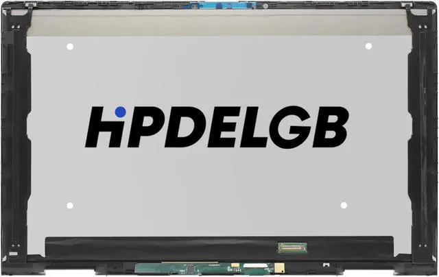 Alt view image 3 of 5 - HPDELGB Replacement for HP Envy X360 15-FH 15Z-FH 15-FH0013DX 15-FH0023DX 15-FH0097NR 15-FH0000 N48155-001 15.6" 1920x1080 FHD LCD Touch Screen Display Digitizer Assembly Black