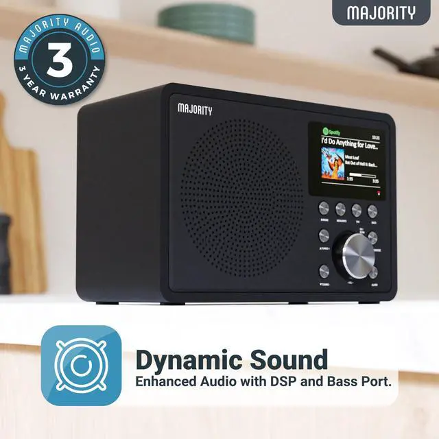 Internet Radio for Home with WiFi and AM/FM | DSP Speaker Perfect 