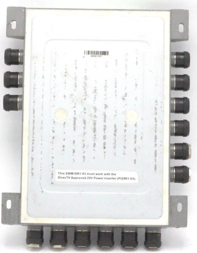 Alt view image 4 of 4 - DIRECTV SWM16 Single Wire Multi-Switch (16 Channel) (SWM-16)