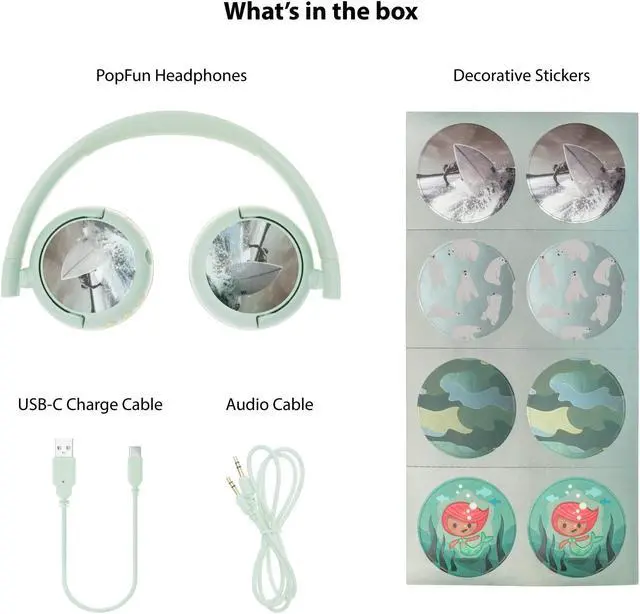 Kids Amazon Bluetooth Headphones With Boom Microphone - View #5