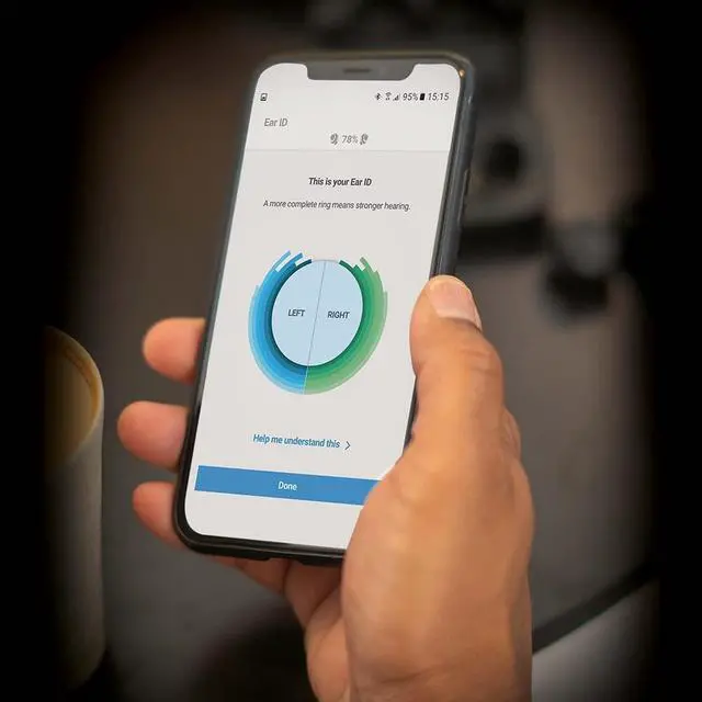 Alt view image 4 of 5 - IQbuds 2 MAX Hearing Amplifier with Personalization via IQbuds(tm) App, 7 Preset Programs, Bluetooth, Rechargeable, Active Noise Cancellation, 1 Pair of Earbuds