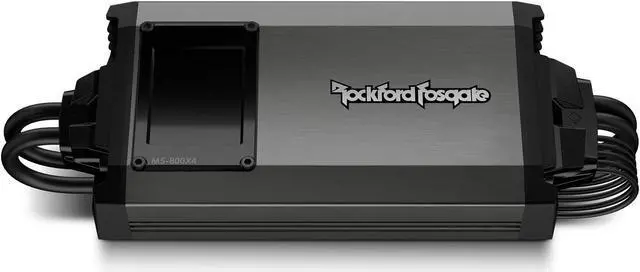 Main image of Rockford Fosgate M5-800X4 IPX6 Element Ready 800-Watt 4-Channel Marine Amplifier with Dynamic Power