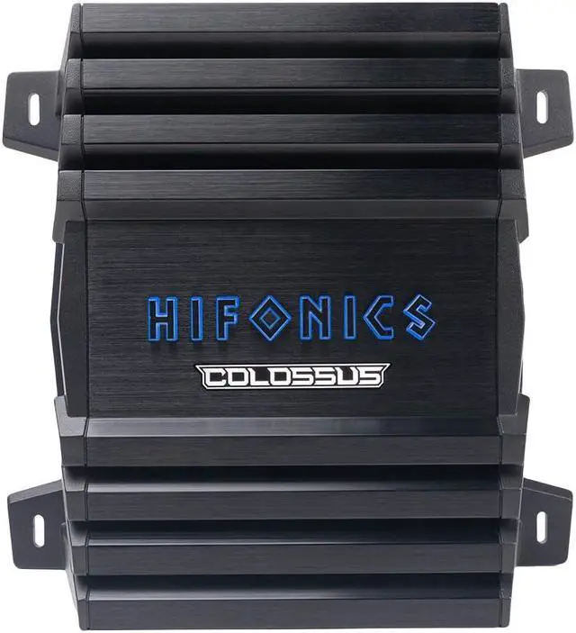 Alt view image 2 of 5 - Hifonics Colossus PRO HAC-1500.1D 1500 Watt Mono Block Car Audio Amplifier, Real RMS Power, Class D, 1 Ohm Stable, High Efficiency, Ultra-Low EMI, Bass Remote Included