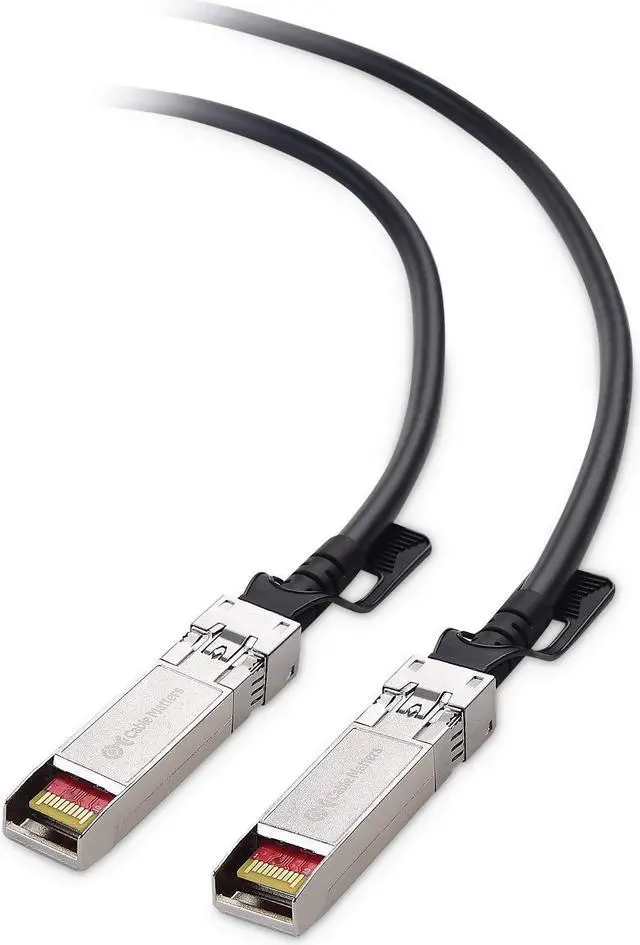 Alt view image 3 of 5 - Cable Matters 10Gbps DAC Twinax SFP Cable 5m / 16.4ft (SFP+ Cable), 10GBASE-CU Passive Direct Attach Copper Twinax SFP Cable, Compatible with Cisco, Ubiquiti, Huawei, Netgear, & Supermicro Devices
