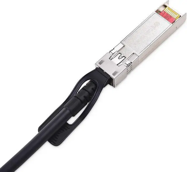 Alt view image 4 of 5 - Cable Matters 10Gbps DAC Twinax SFP Cable 5m / 16.4ft (SFP+ Cable), 10GBASE-CU Passive Direct Attach Copper Twinax SFP Cable, Compatible with Cisco, Ubiquiti, Huawei, Netgear, & Supermicro Devices