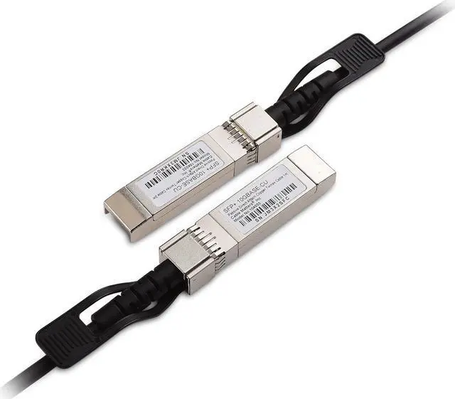 Alt view image 5 of 5 - Cable Matters 10Gbps DAC Twinax SFP Cable 5m / 16.4ft (SFP+ Cable), 10GBASE-CU Passive Direct Attach Copper Twinax SFP Cable, Compatible with Cisco, Ubiquiti, Huawei, Netgear, & Supermicro Devices