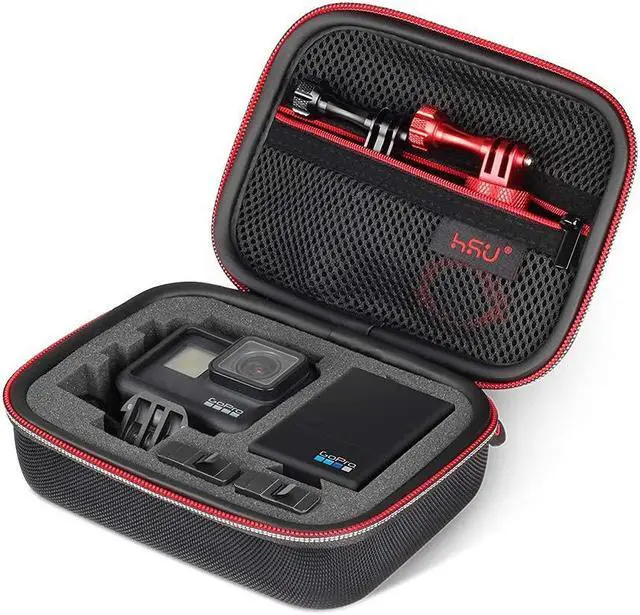 Alt view image 2 of 5 - HSU Small Case and Waterproof Hand Grip for GoPro Hero 10/9/Hero Fusion/GoPro Hero 8/7/6/5/4/3