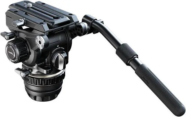 Main image of SmallRig DH12 Professional Fluid Video Head with 6-Step Counterbalance Dynamic, Step-Less Damping Adjust on Pan/Tilt, Dual-Mode QR Plate, Weight 1.9kg / 4.2lb, Load up 8kg / 17.6lb - 4464