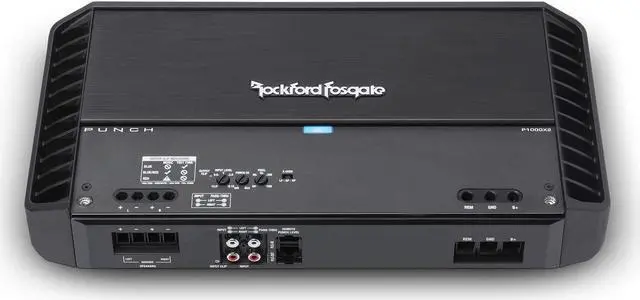 Alt view image 4 of 5 - Rockford Fosgate Punch P1000X2 1000 Watt 2 Channel Amplifier