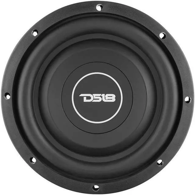 Alt view image 2 of 5 - DS18 SRW8.4 8" Shallow Car Subwoofer - 300 Watts, Single Voice Coil, 4-Ohm (1 Speaker)