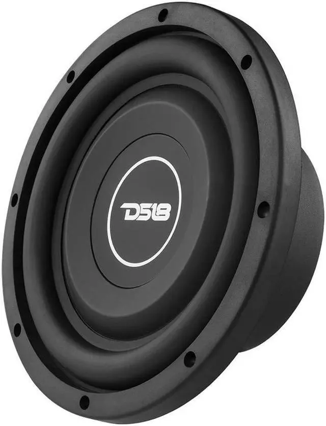 Alt view image 3 of 5 - DS18 SRW8.4 8" Shallow Car Subwoofer - 300 Watts, Single Voice Coil, 4-Ohm (1 Speaker)