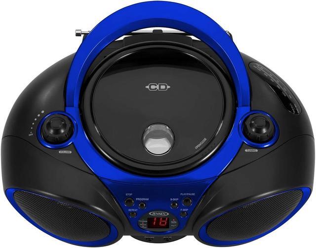 Alt view image 2 of 4 - Jensen CD-490 Portable Sport Stereo CD Player with AM/FM Radio and Aux Line-in & Headphone Jack (Blue)